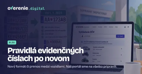 Ilustračný titulný obrázok k novým pravidlám EČV